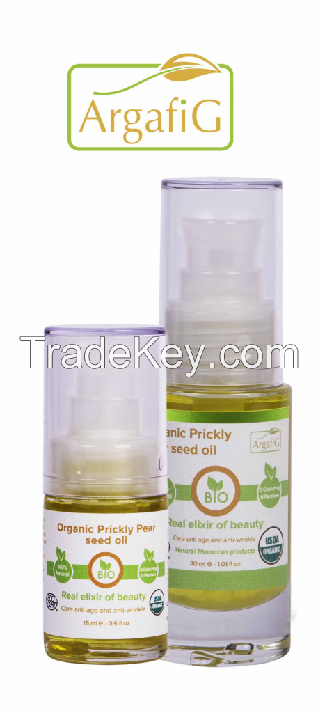 organic prickly pear seed oil