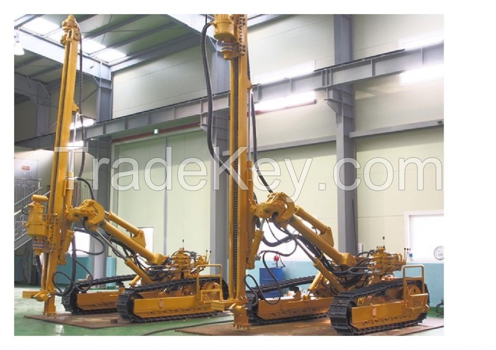 pneumatic (air) rotary drilling rig