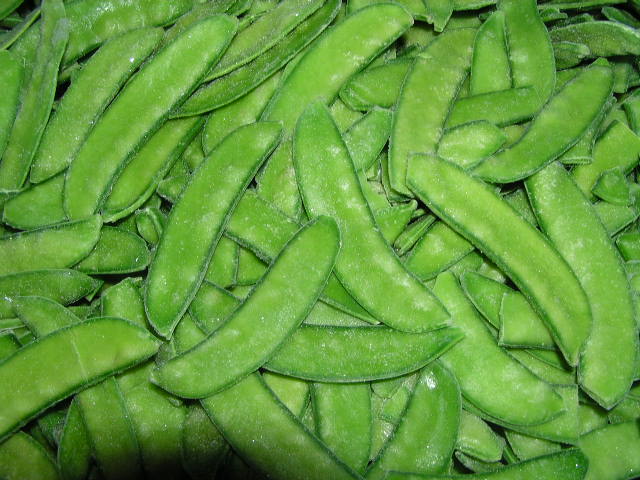 iqf pea pods,green beans,soy beans,yellow wax beans