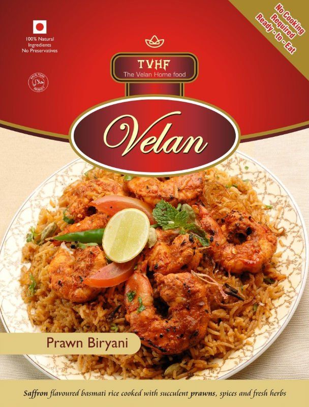 ready to eat prawn biryani 100% halal food no cooking required