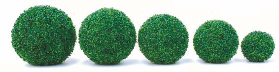 grass ball topiary